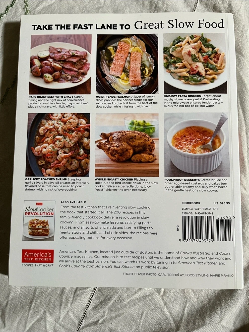 America's Test Kitchen Slow Cooker Revolution Volume 2 softcover book